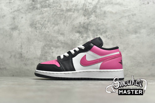 NIKE AIR JORDAN 1 LOW GS PINKSICLE WHITE/PINKSICLE/BLACK 554723-106