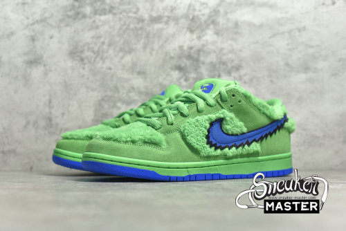 NIKE GRATEFUL DEAD X SB DUNK LOW GREEN BEAR GREEN/BLUE CJ5378-300