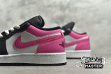 NIKE AIR JORDAN 1 LOW GS PINKSICLE WHITE/PINKSICLE/BLACK 554723-106