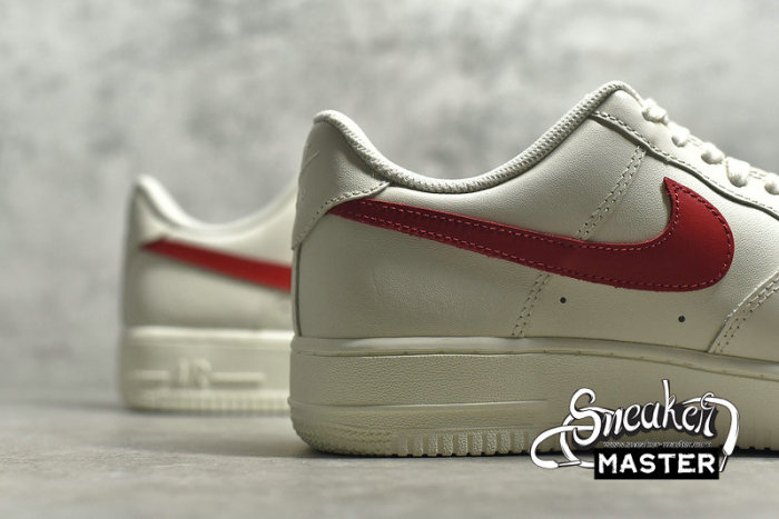NIKE AIR FORCE 1 LOW 07 SAIL/WHITE/UNIVERSITY RED 315122-126
