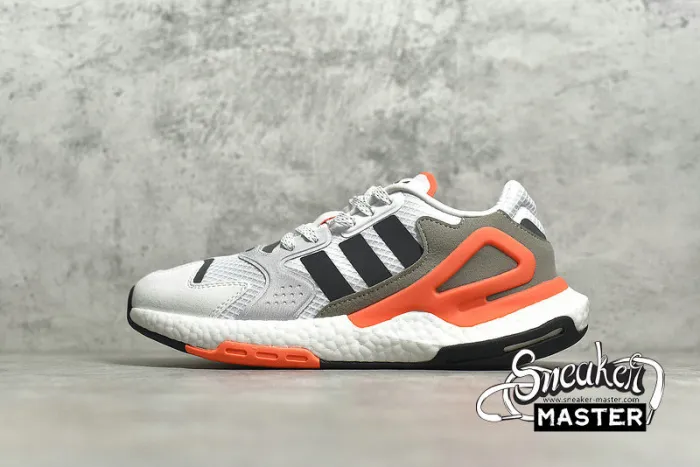 ADIDAS DAY JOGGER SHOES CLOUD WHITE/CORE BLACK/GREY TWO FY0237