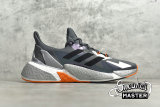 ADIDAS X9000L4 SHOES GREY SIX/CORE BLACK/ORANGE FY2348