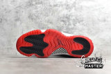 NIKE AIR JORDAN 11 RETRO GS BRED 2019 BLACK/WHITE-VARSITY RED 378038-061
