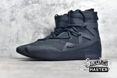NIKE AIR FEAR OF GOD 1 TRIPLE BLACK BLACK BLACK/BLACK AR4237-005