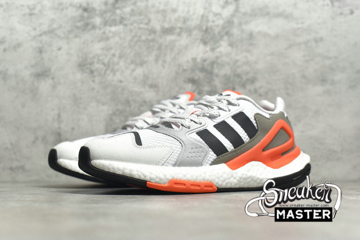 ADIDAS DAY JOGGER SHOES CLOUD WHITE/CORE BLACK/GREY TWO FY0237