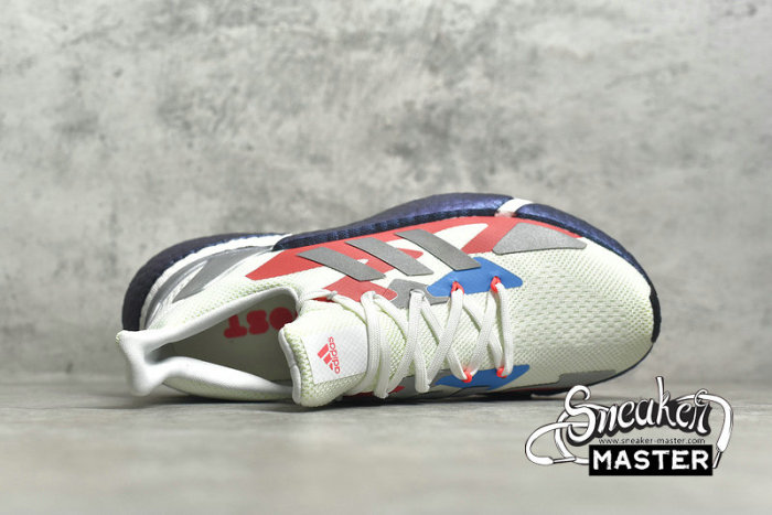 ADIDAS X9000L4 SHOES CRYSTAL WHITE/SILVER METALLIC/SIGNAL GREEN FW8406