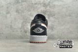 NIKE AIR JORDAN 1 LOW GS PINK QUARTZ DARK SMOKE GREY/WHITE/PINK QUARTZ 554723-016