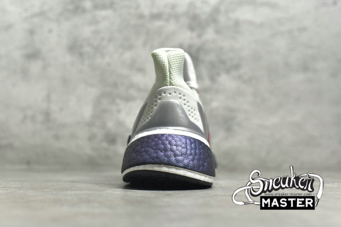 ADIDAS X9000L4 SHOES CRYSTAL WHITE/SILVER METALLIC/SIGNAL GREEN FW8406