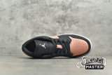 NIKE AIR JORDAN 1 LOW GS PINK QUARTZ DARK SMOKE GREY/WHITE/PINK QUARTZ 554723-016
