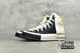CONVERSE CHUCK TAYLOR ALL-STAR 70S HIGH RIVALS EDITION BLACK/EGRET/BLACK 168623C