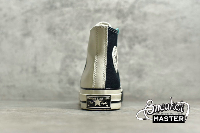 CONVERSE CHUCK TAYLOR ALL-STAR 70S HIGH RIVALS EDITION BLACK/EGRET/BLACK 168623C