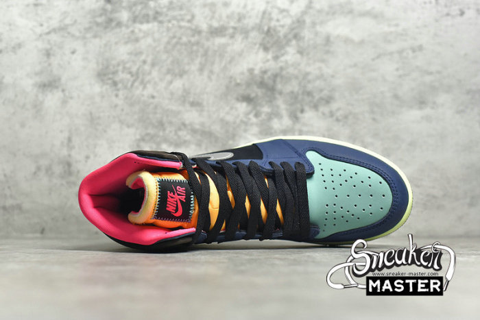 NIKE AIR JORDAN 1 RETRO HIGH TOKYO BIO HACK BAROQUE BROWN/BLACK/LASER ORANGE/RACER PINK 555088-201