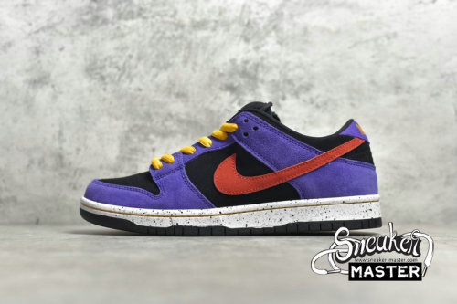 NIKE DUNK LOW PRO SB ACG TERRA BLACK/SUNBURST/VARSITY PURPLE BQ6817-008
