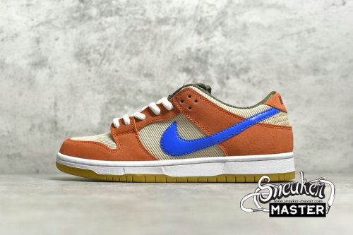 NIKE DUNK LOW PRO SB CORDUROY DUSTY PEACH/PHOTO BLUE-DESERT ORE BQ6817-201