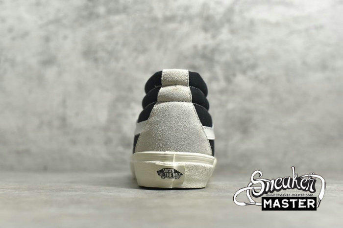 VANS SK8-MID WHITE/BLACK/LIGHT GREY VN0D5IB8C