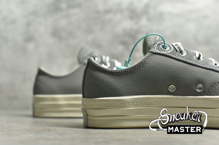 CONVERSE OFFSPRING COMMUNITY X CHUCK TAYLOR ALL-STAR 70S LOW PART 2 LIGHT GREY/WHITE 169055C