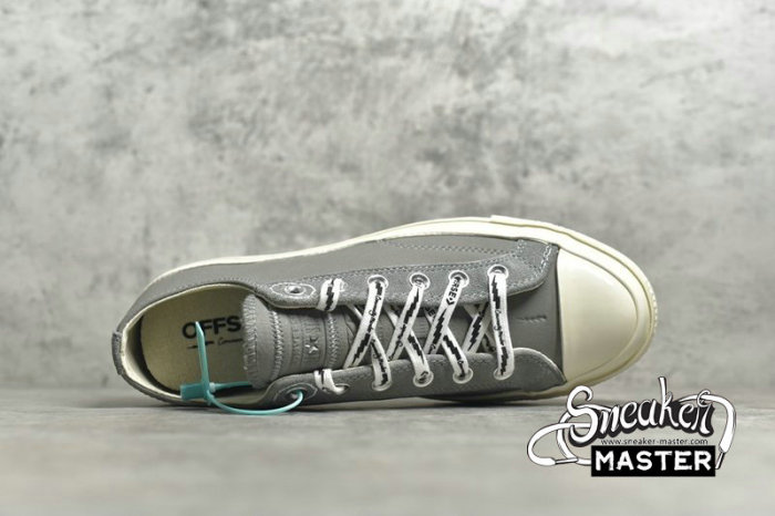 CONVERSE OFFSPRING COMMUNITY X CHUCK TAYLOR ALL-STAR 70S LOW PART 2 LIGHT GREY/WHITE 169055C