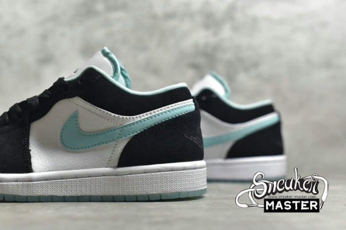 NIKE AIR JORDAN 1 LOW ISLAND GREEN WHITE/BLACK/ISLAND GREEN CQ9828-131