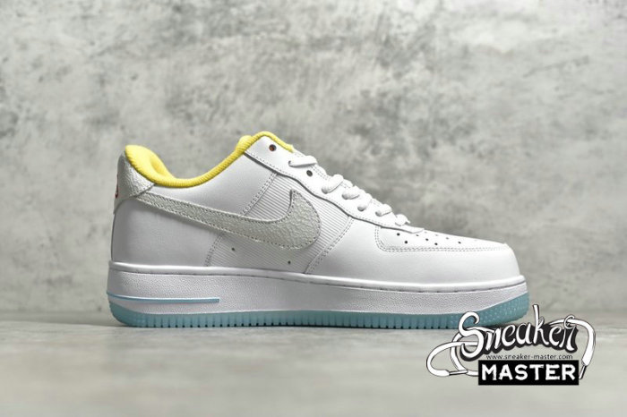 NIKE AIR FORCE 1 LOW 07 CORNER MARKETS WHITE/DARK SULFUR/HYPER PINK/WHITE CZ8132-100