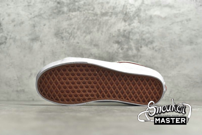 VANS SK8 MID WHITE/RED/LIGHT GREY VN0A391FTP2