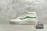 VANS SK8 MID WHITE/GREEN/LIGHT GREY VN0A391FTP0