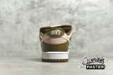 NIKE STUSSY X DUNK LOW PRO SB CHERRY DARK KHAKI/SHY PINK-VANILLA 304292-671