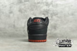 NIKE JEFF STAPLE X DUNK LOW PRO SB BLACK PIGEON BLACK/BLACK-SIENNA 883232-008
