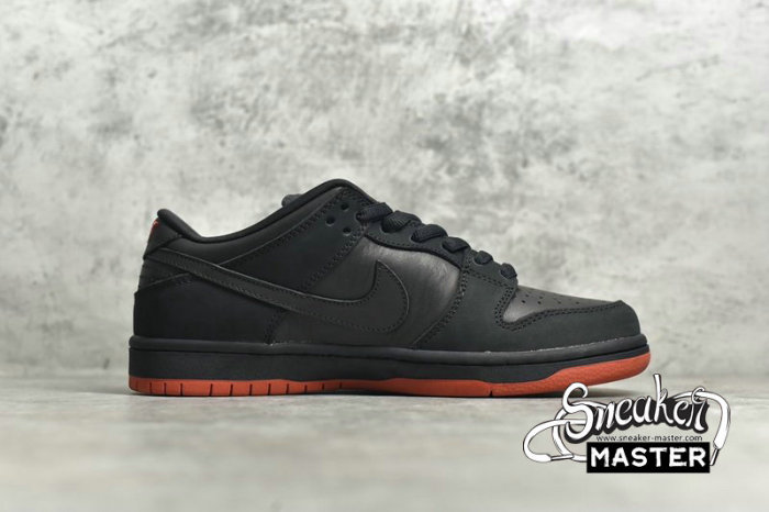 NIKE JEFF STAPLE X DUNK LOW PRO SB BLACK PIGEON BLACK/BLACK-SIENNA 883232-008