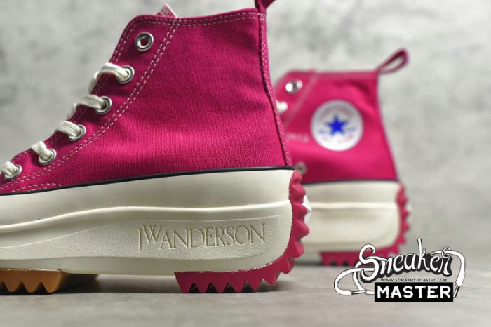 CONVERSE J.W. ANDERSON X CHUCK RUN STAR HIKE 1970S PRIME PINK/PRIME PINK/EGRET 166215C