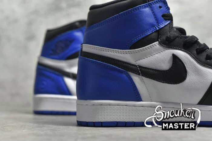 NIKE AIR JORDAN 1 RETRO HIGH OG X FRAGMENT DESIGN BLACK/SPORT ROYAL-WHITE 716371-040