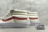 VANS SK8 MID WHITE/RED/LIGHT GREY VN0A391FTP2