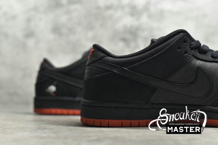 NIKE JEFF STAPLE X DUNK LOW PRO SB BLACK PIGEON BLACK/BLACK-SIENNA 883232-008