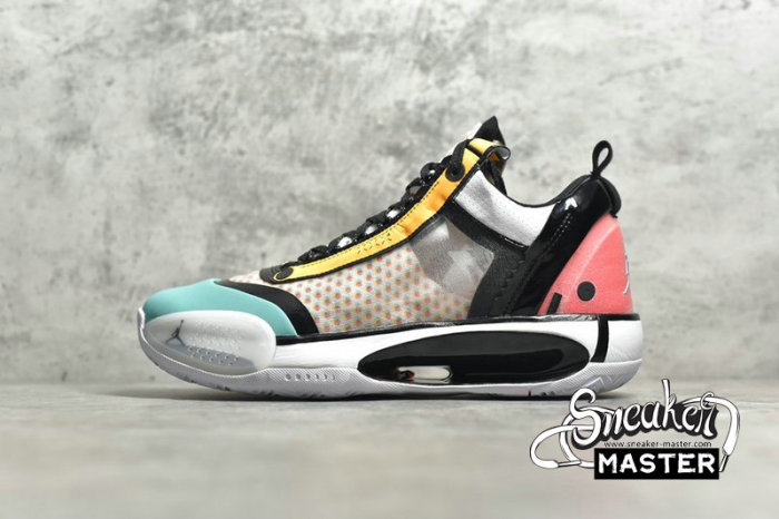 NIKE AIR JORDAN 34 LOW GUO AILUN WHITE/MULTI-COLOR CZ7748-100