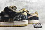 NIKE SB DUNK LOW X TRAVIS SCOTT REGULAR BOX BLACK/BLACK-PARACHUTE BEIGE-PETRA BROWN CT5053-001