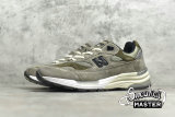 NEW BALANCE JJJJOUND X 992 RUNNING SHOES GREY/BLACK/GREEN-WHITE M992J2