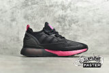 ADIDAS ZX 2K BOOST SHOES CORE BLACK/CORE BLACK/SHOCK PINK FV8986