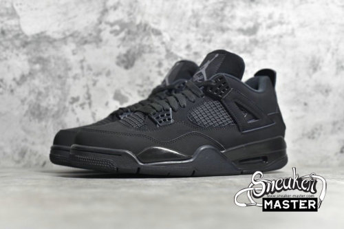 NIKE AIR JORDAN 4 RETRO BLACK CAT 2020 BLACK/BLACK/LIGHT GRAPHITE CU1110-010