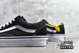 VANS OLD SKOOL SHOES BLACK/BLACK/WHITE VN000D3HY28