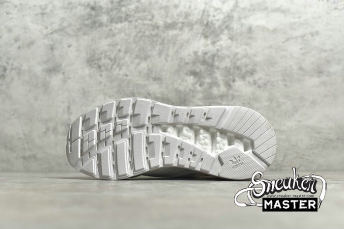 ADIDAS ZX 2K BOOST SHOES CLOUD WHITE/CLOUD WHITE/SUPPLIER COLOUR FV8983