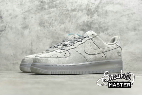 NIKE AIR FORCE 1 LOW 07 X REIGNING CHAMP LIGHT GREY/LIGHT GREY/LIGHT GREY AA1117-188