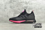 ADIDAS ZX 2K BOOST SHOES CORE BLACK/CORE BLACK/SHOCK PINK FV8986