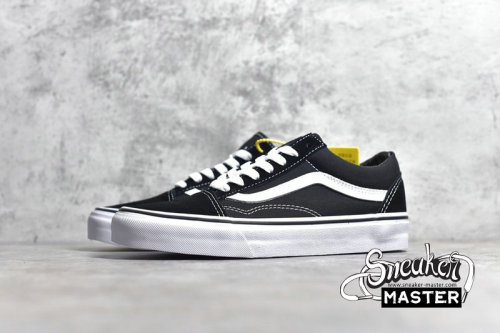 VANS OLD SKOOL SHOES BLACK/BLACK/WHITE VN000D3HY28