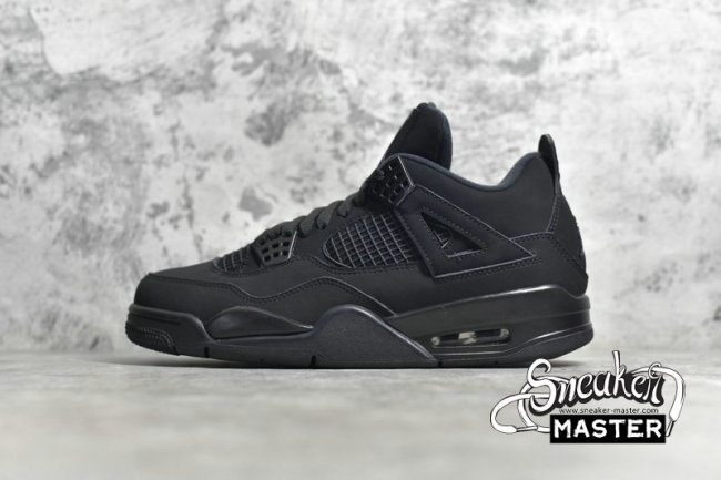 NIKE AIR JORDAN 4 RETRO BLACK CAT 2020 BLACK/BLACK/LIGHT GRAPHITE CU1110-010