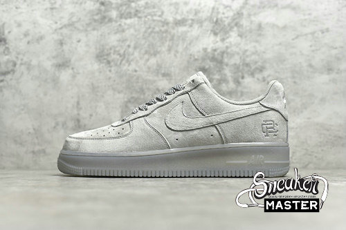 NIKE AIR FORCE 1 LOW 07 X REIGNING CHAMP LIGHT GREY/LIGHT GREY/LIGHT GREY AA1117-188
