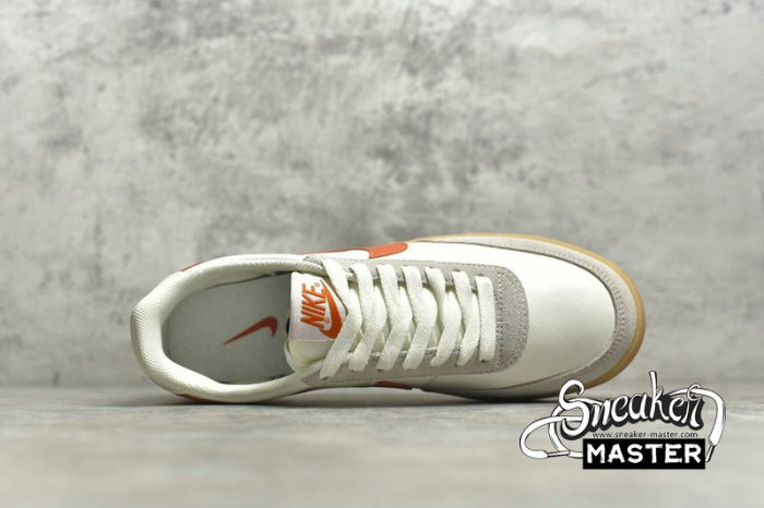 NIKE KILLSHOT 2 LEATHER SAIL/DESERT ORANGE/GUM YELLOW 432997-127