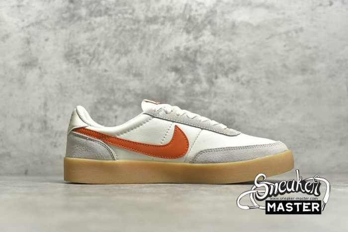 NIKE KILLSHOT 2 LEATHER SAIL/DESERT ORANGE/GUM YELLOW 432997-127