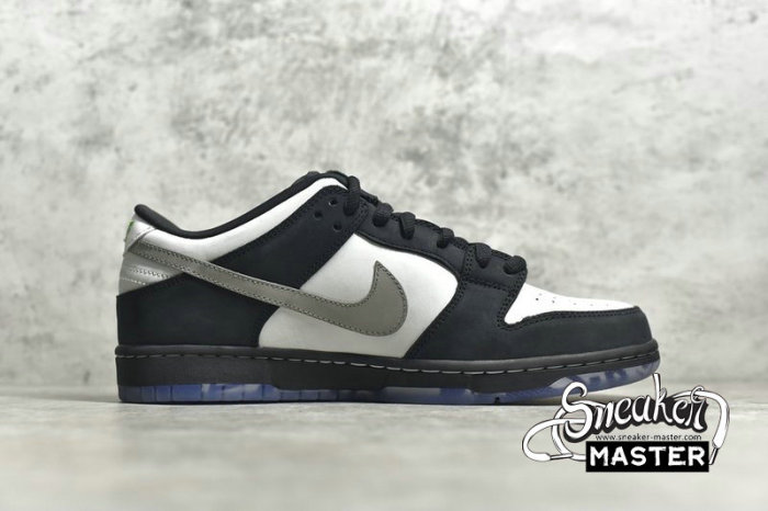 NIKE DUNK LOW PRO SB X JEFF STAPLE PANDA PIGEON BLACK/WHITE BV1310-013