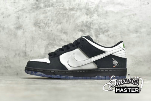 NIKE DUNK LOW PRO SB X JEFF STAPLE PANDA PIGEON BLACK/WHITE BV1310-013