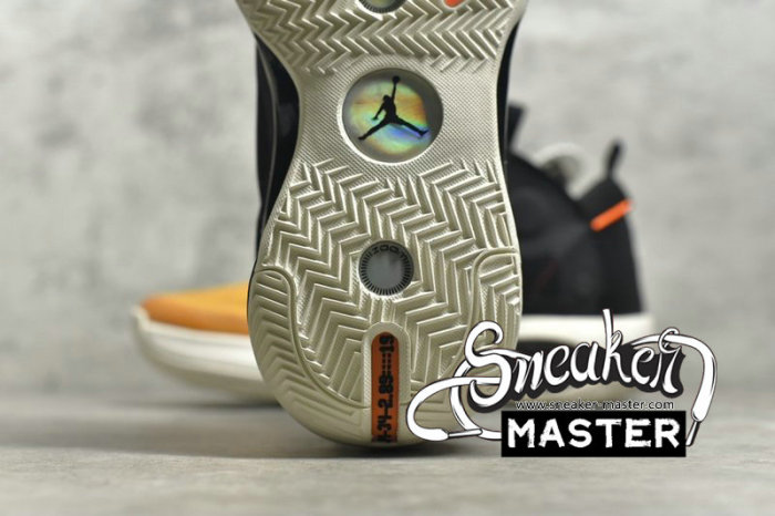 NIKE AIR JORDAN 34 PF AMBER RISE AMBER RISE/METALLIC SILVER-BLACK-SAIL BQ3381-800