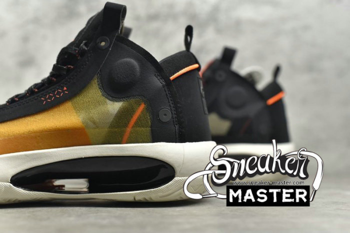 NIKE AIR JORDAN 34 PF AMBER RISE AMBER RISE/METALLIC SILVER-BLACK-SAIL BQ3381-800